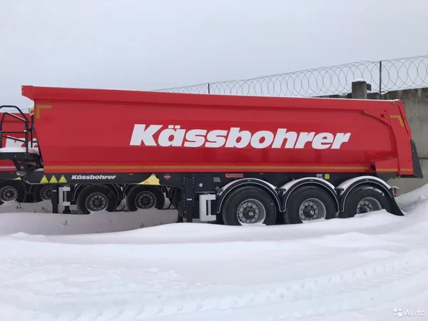 Самосвальный полуприцеп Kassbohrer DL 24 м3