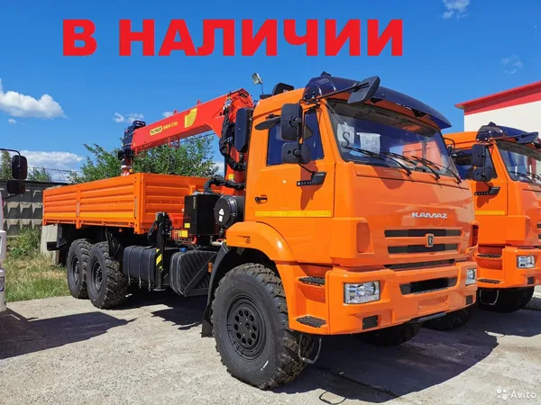 Бортовой грузовик с КМУ КамАЗ 43118