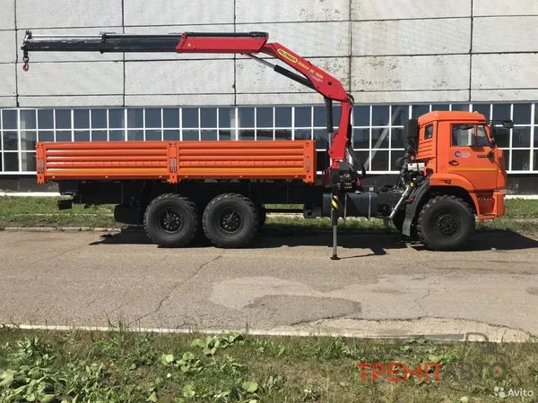 Бортовой грузовик с КМУ КамАЗ 43118