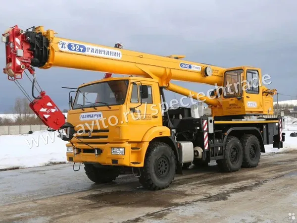 Автокран Галичанин КС-55729-5В (ОВОИД) на шасси КамАЗ 43118