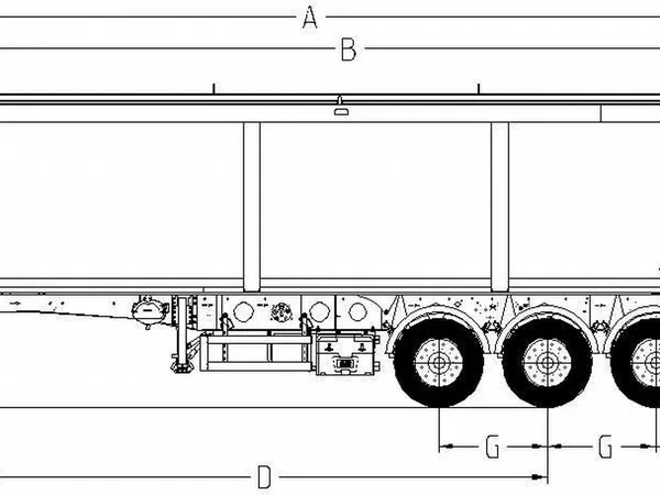 Самосвальный полуприцеп Wielton NW 3 S 51 SD