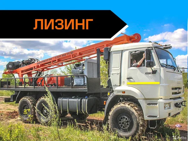Мобильная буровая установка Бурагрегат УРБ-2А2 на шасси КамАЗ 43118