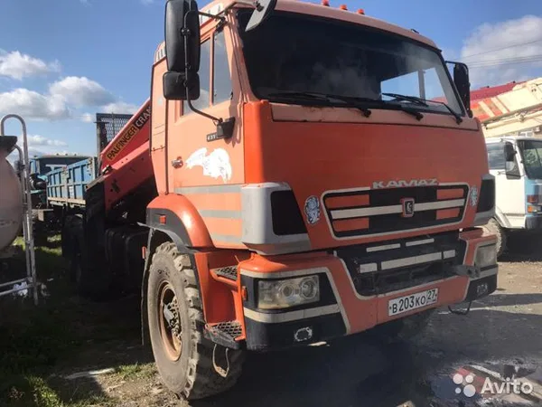 Бортовой грузовик с КМУ КамАЗ 43118