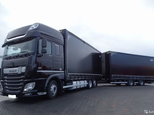 Тентованный грузовик DAF XF 480