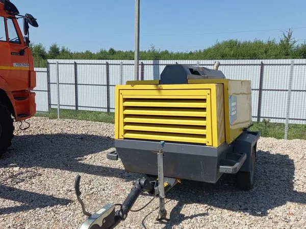 Передвижная компрессорная станция Atlas Copco
