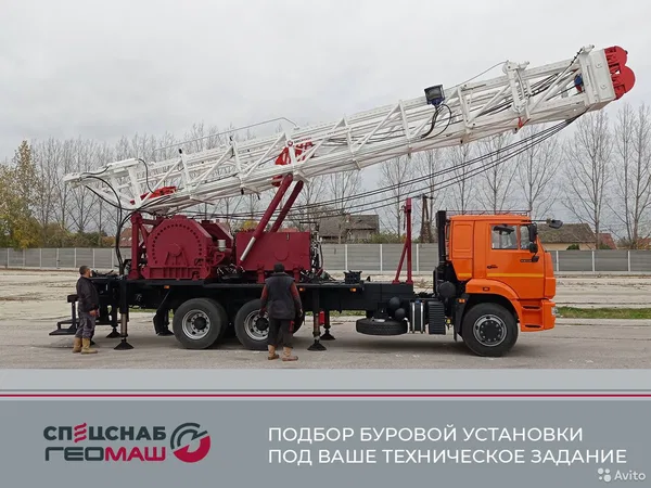 Мобильная буровая установка Геомаш УРБ-40