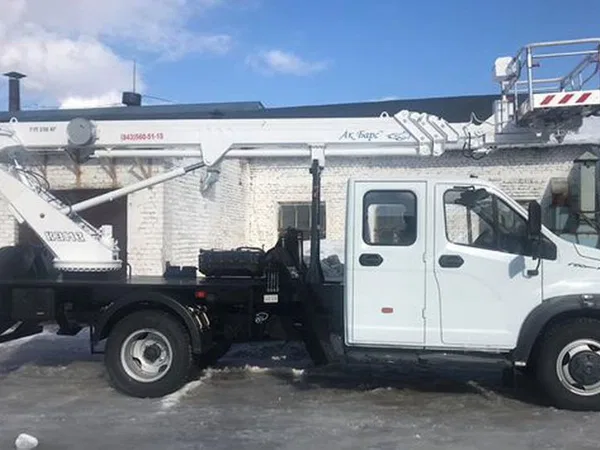 Автовышка ГАЗ ГАЗон Next C41R33 с АГП КЭМЗ ТА-18