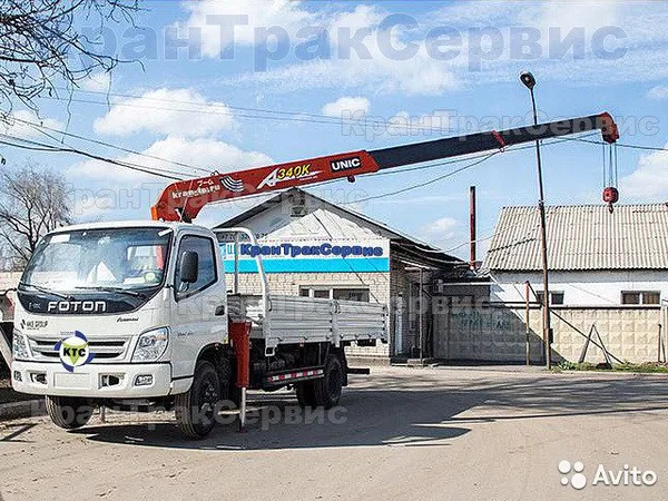 Кран-манипулятор UNIC UR340