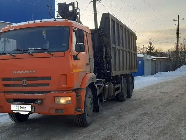 Металловоз (ломовоз) КамАЗ 65115