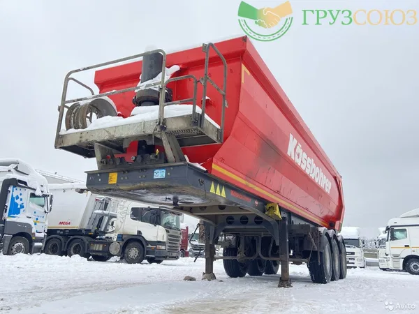 Самосвальный полуприцеп Kassbohrer DL 22 м3