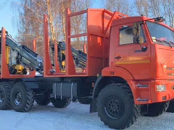 Сортиментовоз КамАЗ 43118-46 с КМУ
