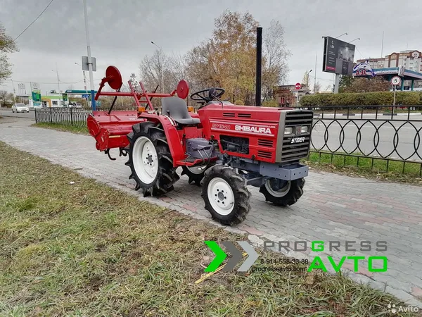 Мини-трактор Shibaura SP1540 с фрезой