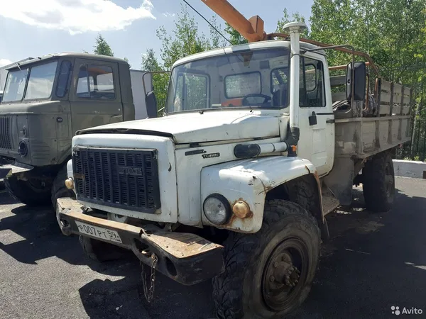 Бурильно-крановая машина ГАЗ 3308