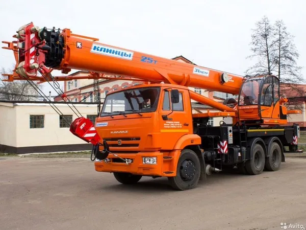Автокран Клинцы КС-55713-1К-4 на шасси КамАЗ 65115