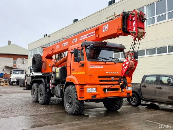 Автокран Камышин КС-55713-5К-1 на шасси КамАЗ 43118