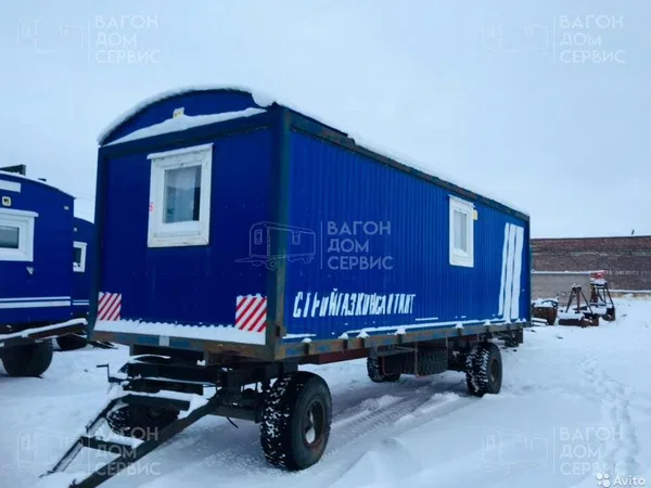 Вагон дом Сургутский завод мобильных модулей Спутник 8 мест