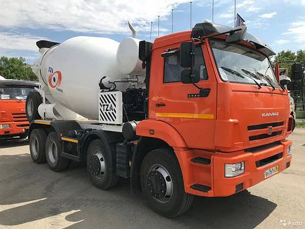 Автобетоносмеситель ТЗА 5814Y9 на шасси КамАЗ 6540-3028-48