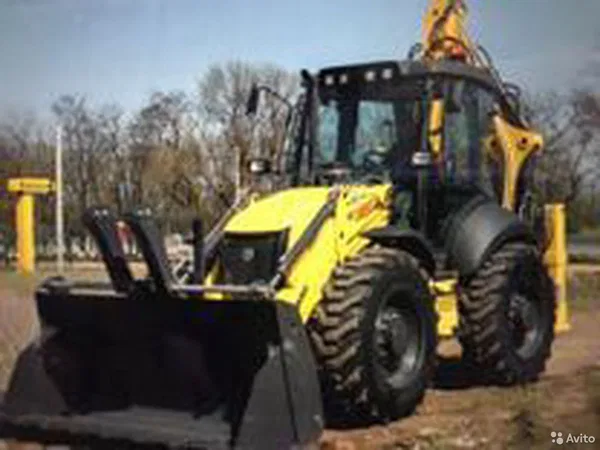 Экскаватор-погрузчик New Holland B115B, гидробур