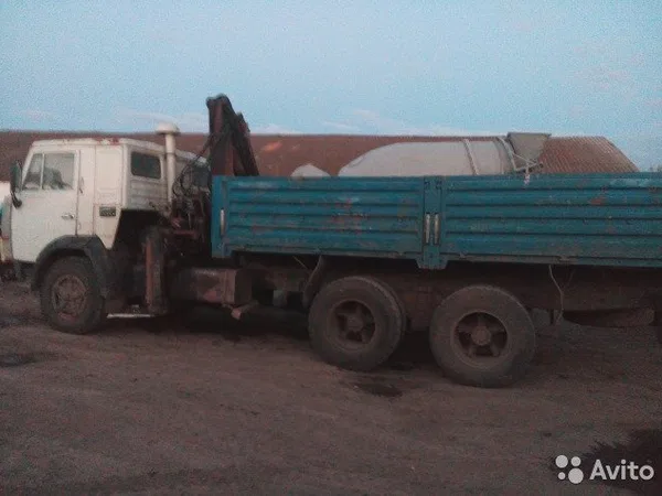 Бортовой грузовик с КМУ КамАЗ