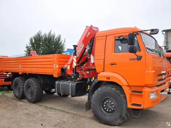 Бортовой грузовик с КМУ КамАЗ 43118-23027-50