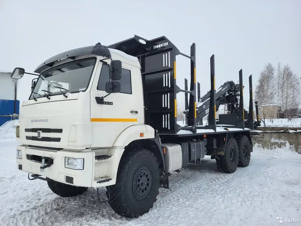 Сортиментовоз КамАЗ 43118-23027-50 с КМУ