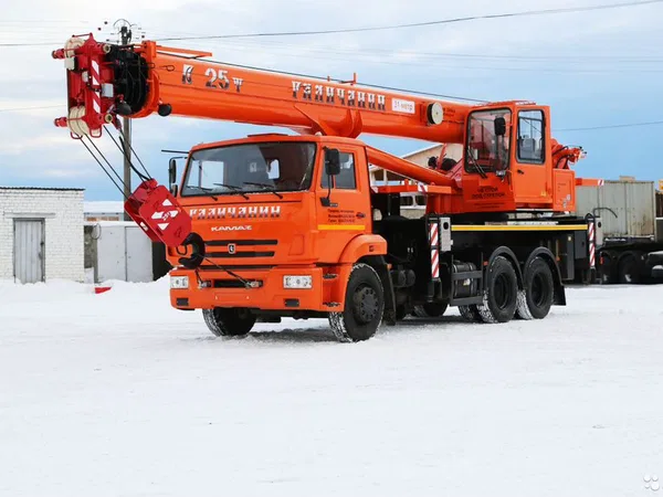 Автокран Галичанин КС-55713-1В-4 (ОВОИД) на шасси КамАЗ 65115