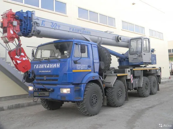 Автокран Галичанин КС-55729-5В (ОВОИД) на шасси КамАЗ 63501