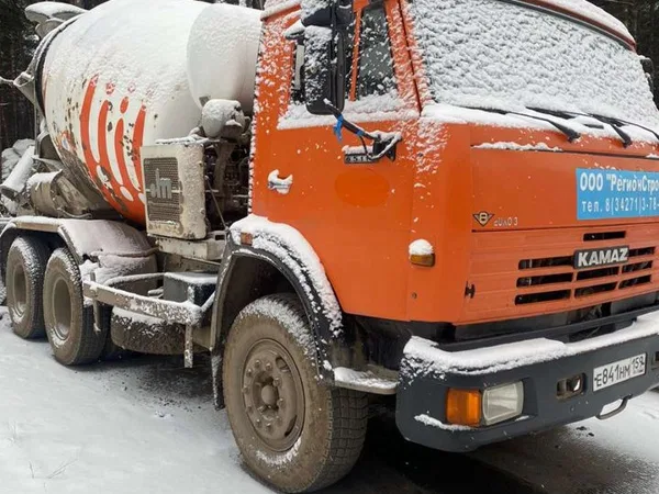 Автобетоносмеситель КамАЗ 65115 с АБС ТЗА