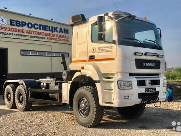 Контейнеровоз КамАЗ 65802 (6634f5)