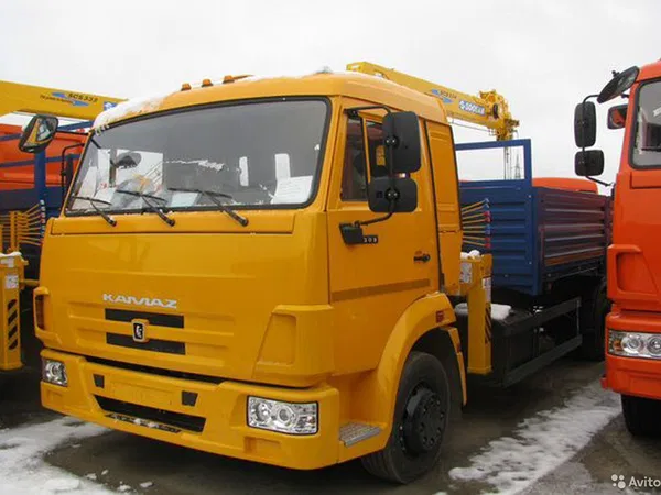 Бортовой грузовик с КМУ КамАЗ 4308-3063-69
