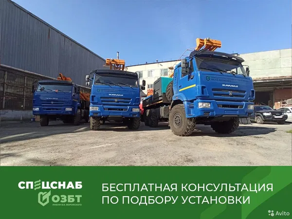 Мобильная буровая установка ОЗБТ им. В.В. Воровского УРБ-2Д3 со статическим зондированием