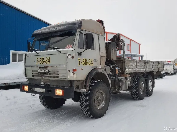 Бортовой грузовик с КМУ КамАЗ 43118