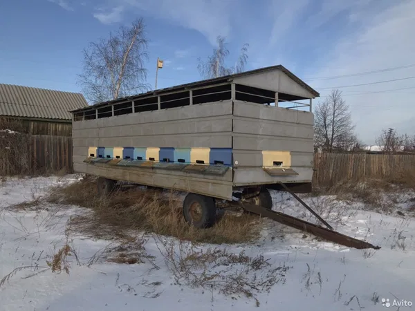 Прицеп пчеловоз 2ПТС-4 887б