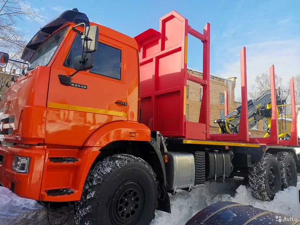 Сортиментовоз КамАЗ 43118 с КМУ