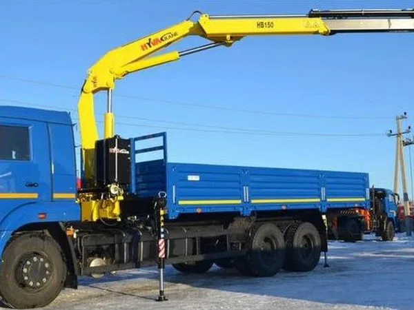 Бортовой грузовик с КМУ КамАЗ 65117-3010-48
