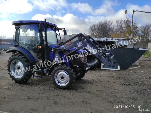 Трактор Lovol TB504 с погрузчиком TURS 400