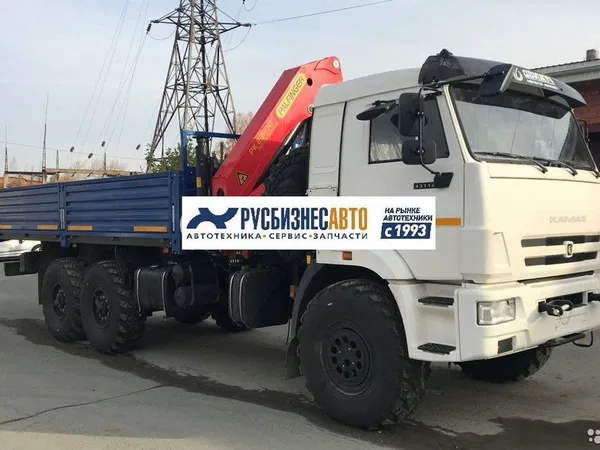 Бортовой грузовик с КМУ КамАЗ 43118-23027-50