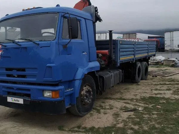 Бортовой грузовик с КМУ КамАЗ MTA160