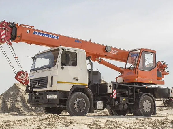 Автокран Клинцы КС-35719-5-02 на шасси МАЗ 5340С2
