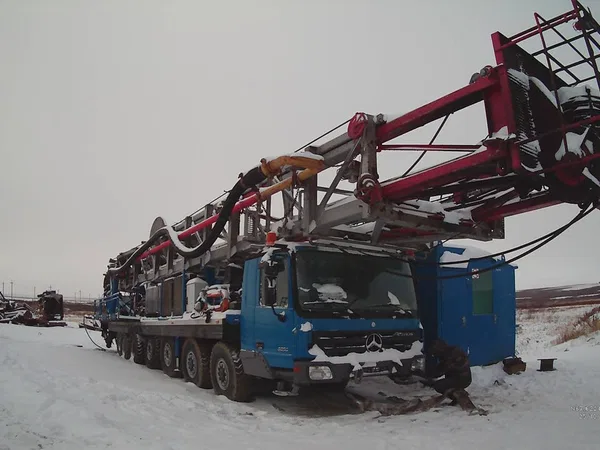 Мобильная буровая установка Satvia TB1800V на шасси Mercedes-Benz