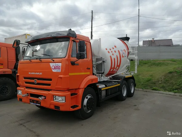 Автобетоносмеситель КамАЗ 65115-50 с АБС ТЗА 58147