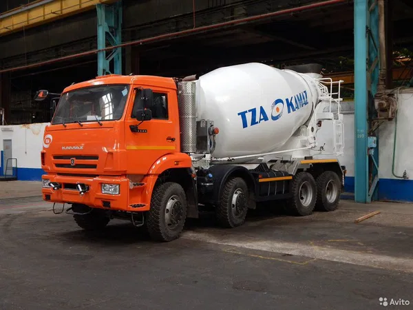 Автобетоносмеситель ТЗА 5814Y9 на шасси КамАЗ 6540-3028-48