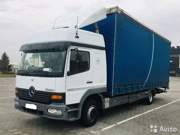 Тентованный грузовик Mercedes-Benz Atego 1228ра