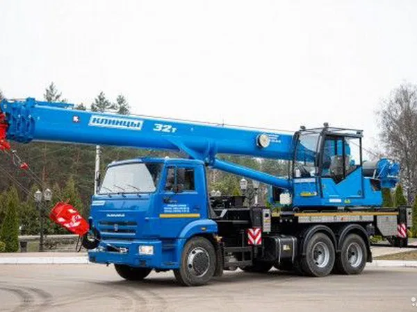 Автокран Клинцы КС-55729-1К-3 на шасси КамАЗ 65115