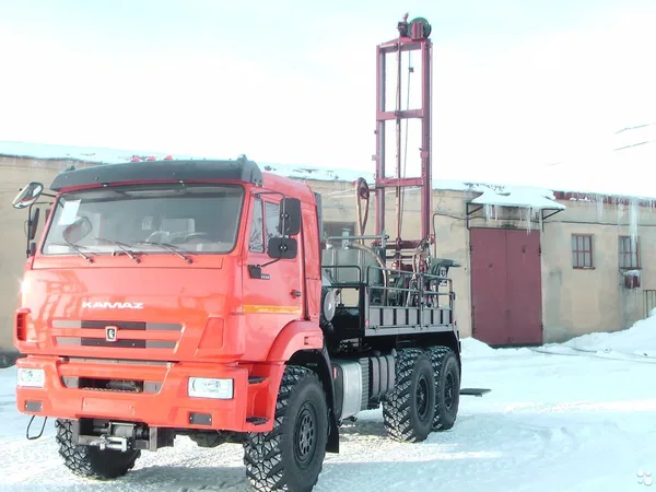 Мобильная буровая установка Геомаш ПБУ-2-314 на шасси КамАЗ 43118