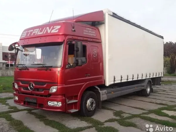 Тентованный грузовик Mercedes-Benz Atego 1224