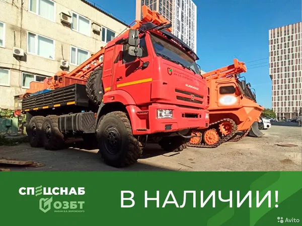 Мобильная буровая установка ОЗБТ им. В.В. Воровского УРБ-2Д3 со статическим зондированием