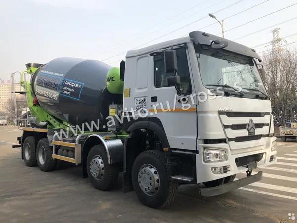 Автобетоносмеситель Howо HW76 с АБС CIMC 12 м3