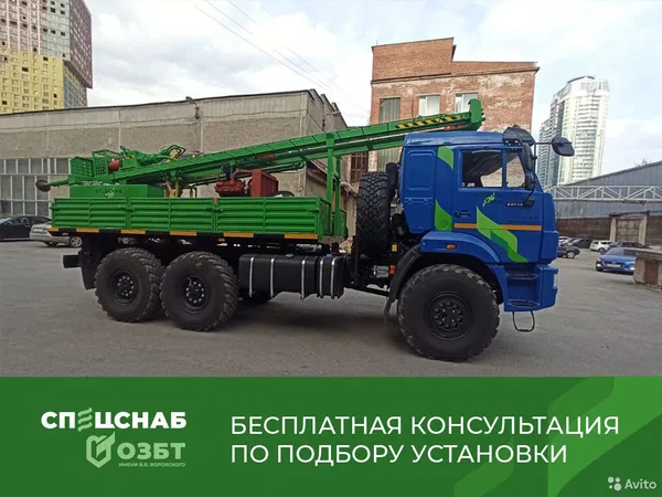 Мобильная буровая установка ОЗБТ им. В.В. Воровского УРБ-2А2Д со статическим зондированием