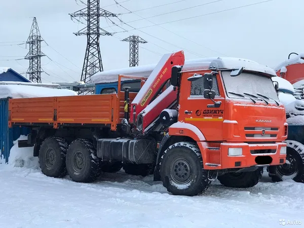 Бортовой грузовик с КМУ КамАЗ 43118